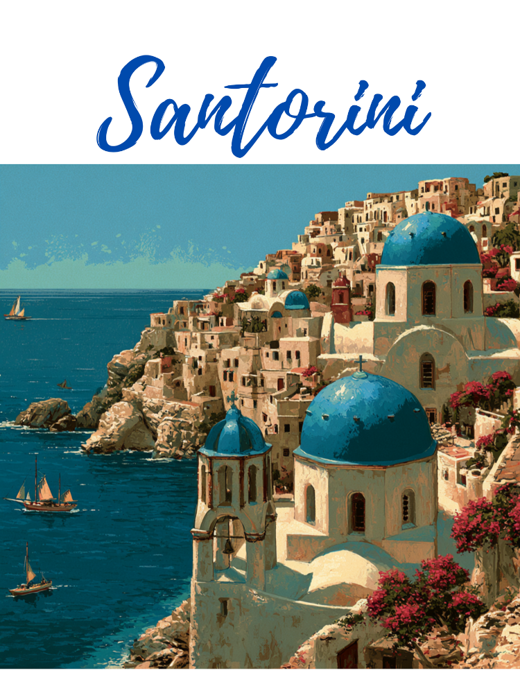 Santorini Graphic Shirt