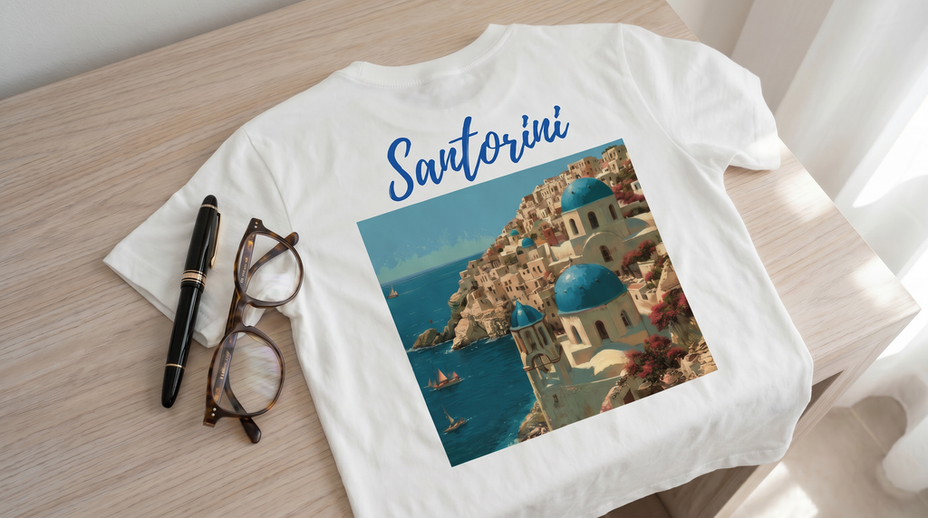 Santorini Graphic Shirt