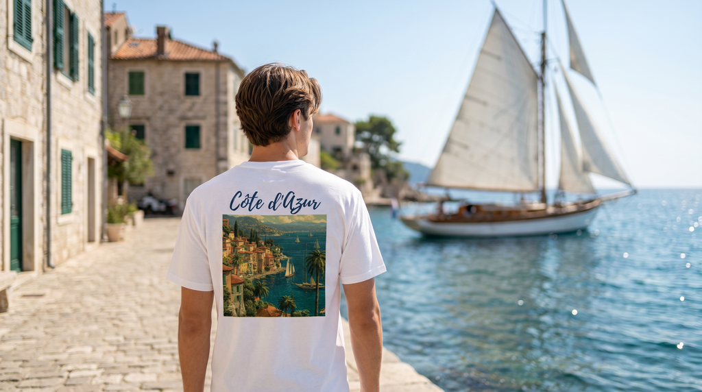Côte d'Azur Graphic Shirt