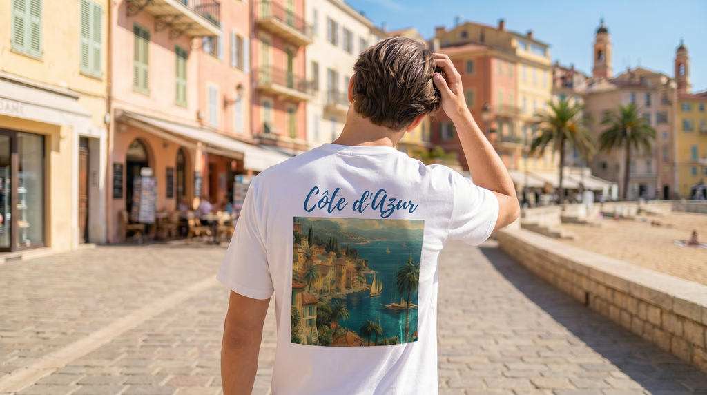 Côte d'Azur Graphic Shirt