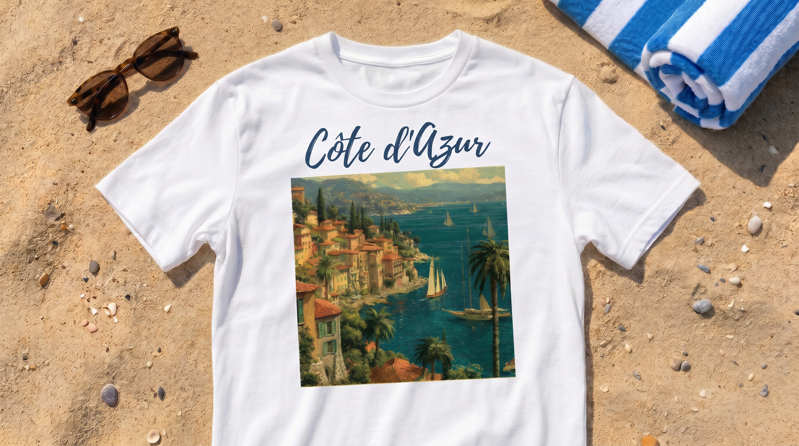 Côte d'Azur Graphic Shirt