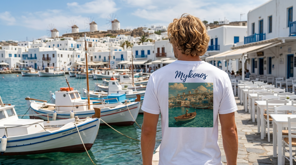 Mykonos Graphic Shirt
