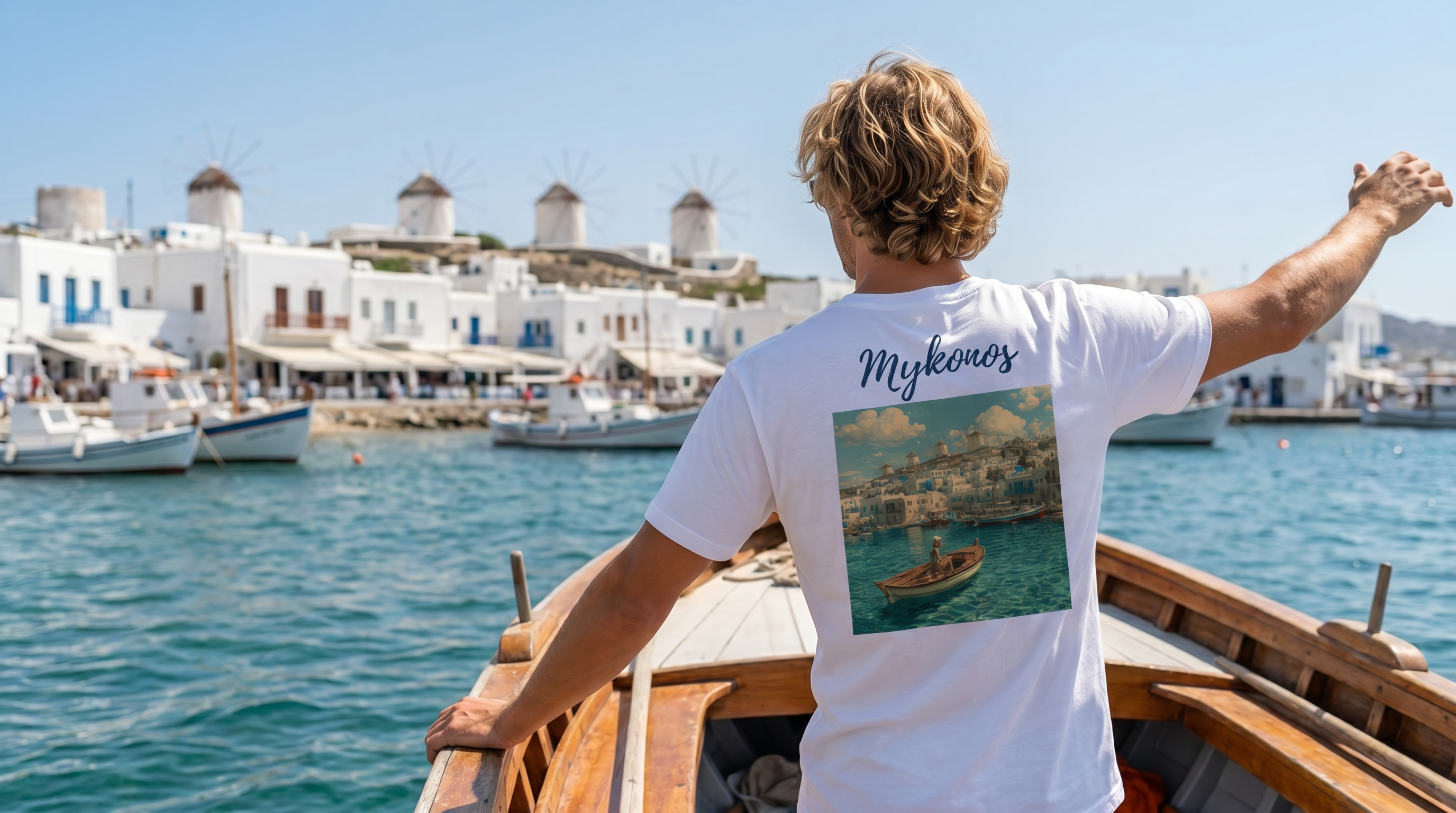 Mykonos Graphic Shirt