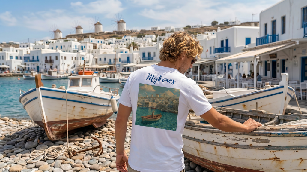 Mykonos Graphic Shirt