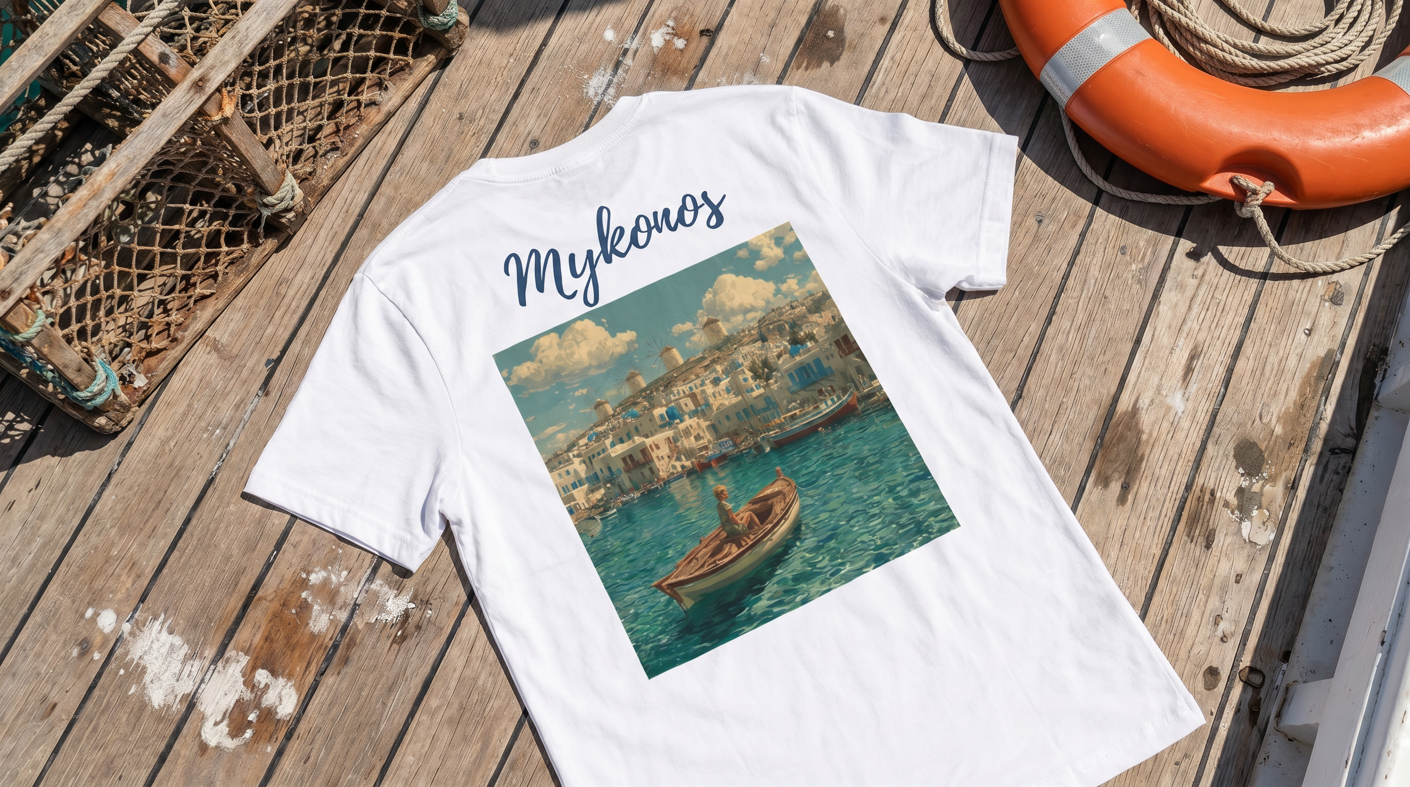 Mykonos Graphic Shirt